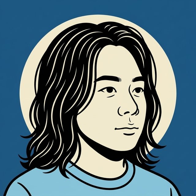 ぞえ（川添）の似顔絵